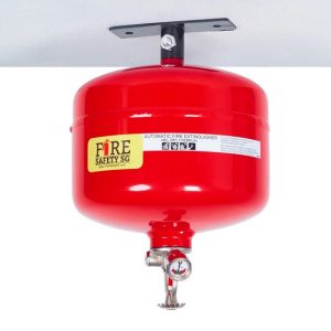Automatic ABCE fire extinguishers
